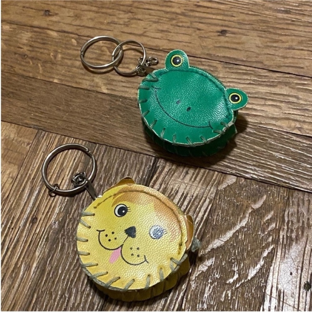 Frog purse lion purse